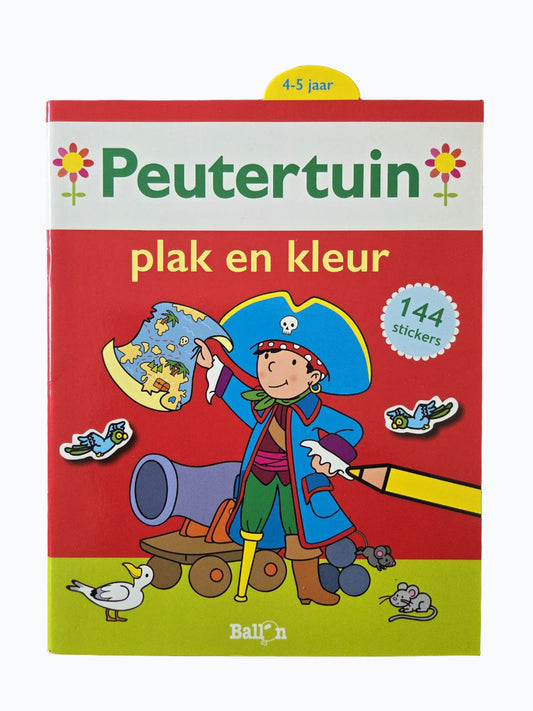 Plakken en Kleur - Piraat