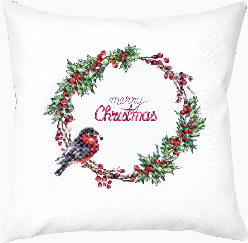 Kussen Borduurpakket - Merry Christmas SPB-197