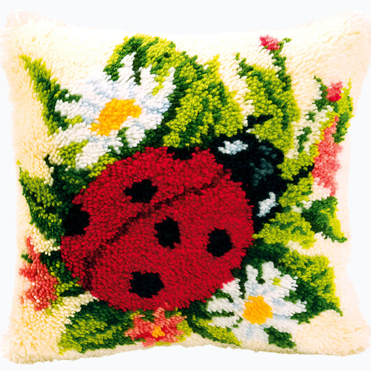 Coussin à boutons - Coccinelle - PN-0014137