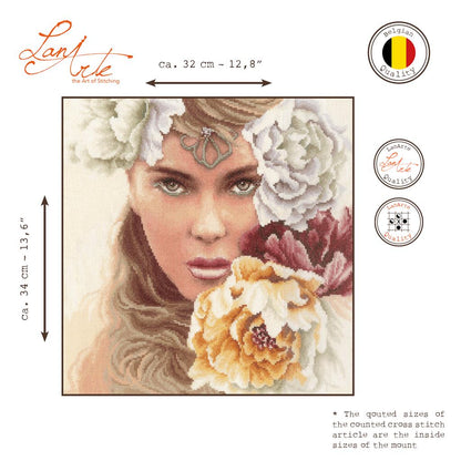 Kruissteek Borduurpakket - Intrigerende Blik PN-0171826