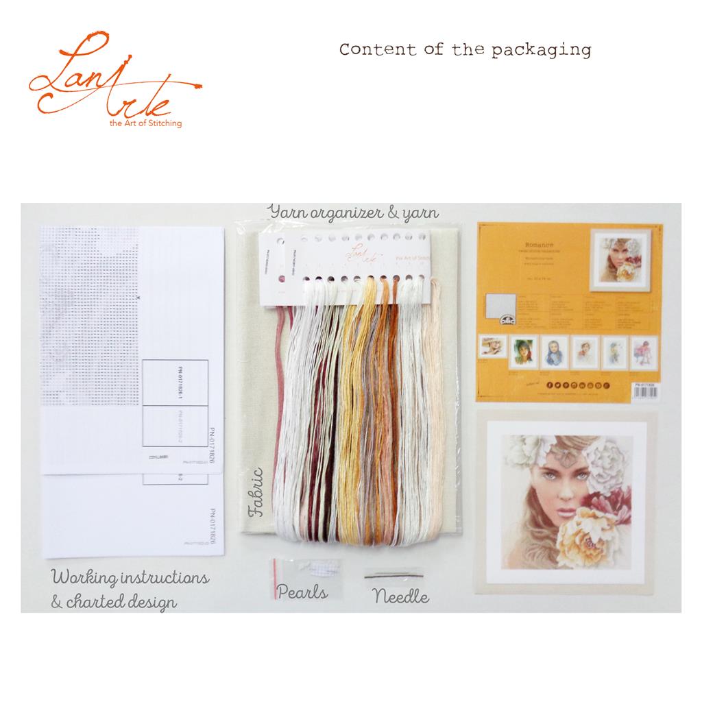 Kruissteek Borduurpakket - Intrigerende Blik PN-0171826