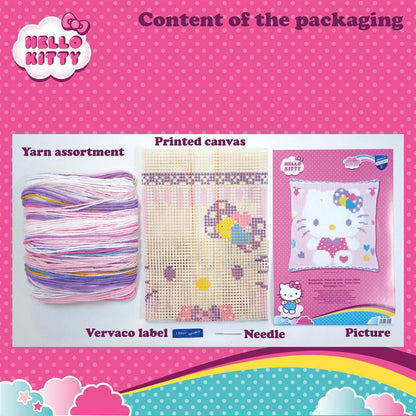 Kit de broderie pour coussin - Hello Kitty PN-0172807