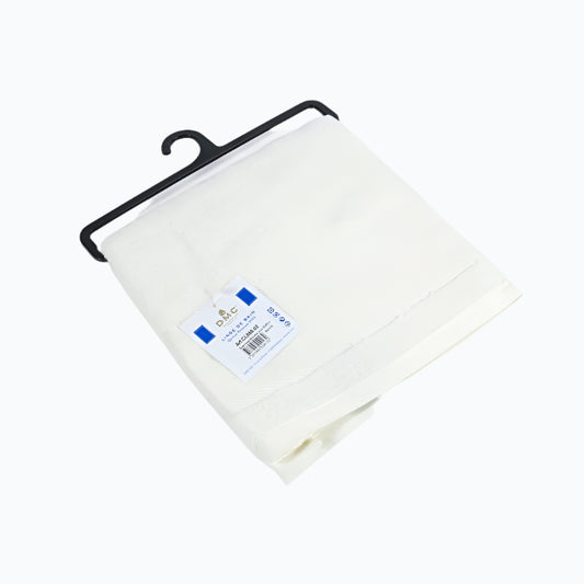 Guest Towel with Aida Embroidery Strip - 30x50 cm - Off-White