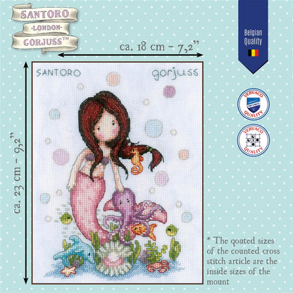 Kit de broderie - Gorjuss - Tellement content de te voir