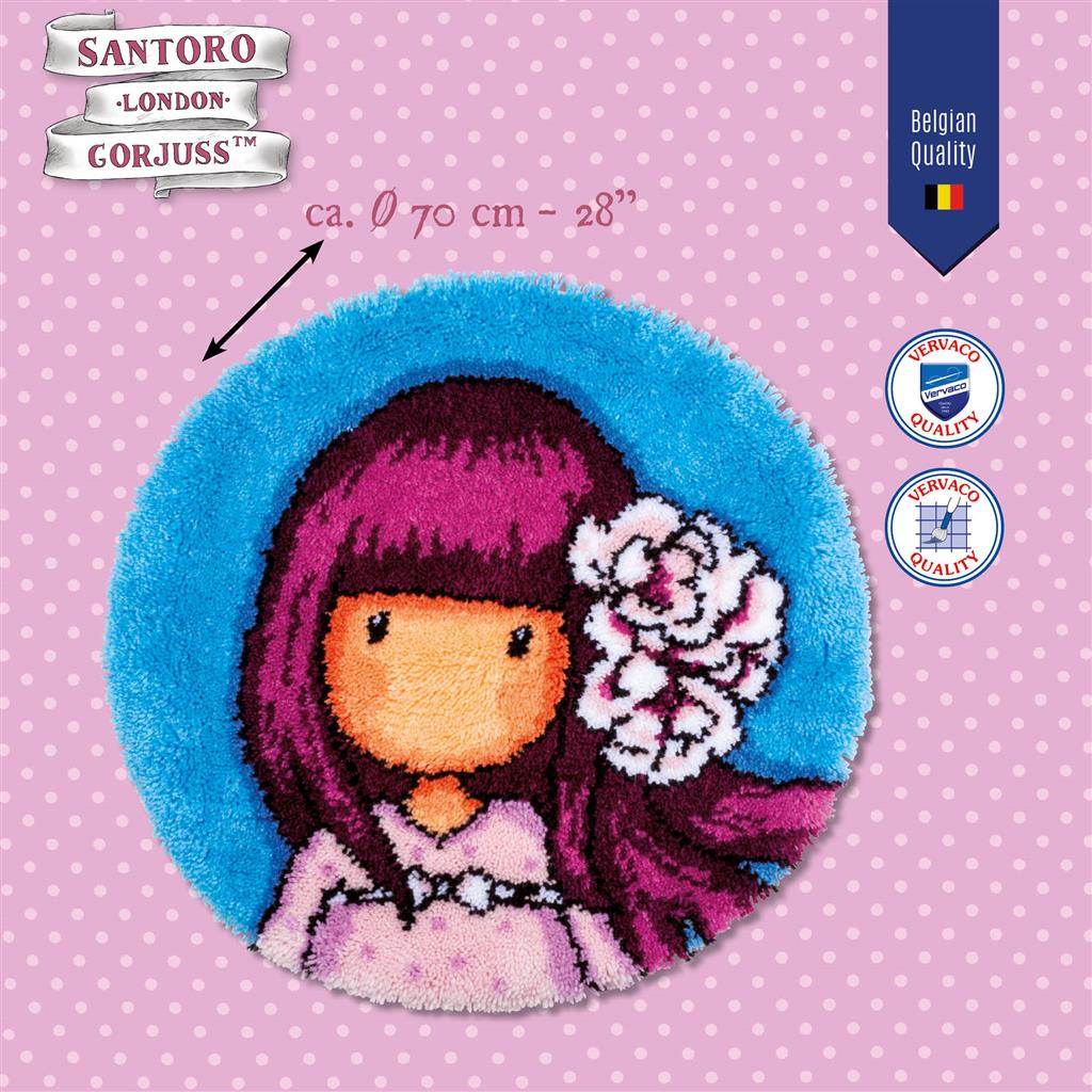 Kit de tapis noué Gorjuss Cherry Blossom PN-0187915