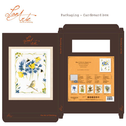 Embroidery kit - Chirping Chiffchaff PN-0191926
