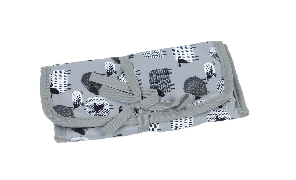 Etui Met 5 Aluminium Haaknaalden - Grijs