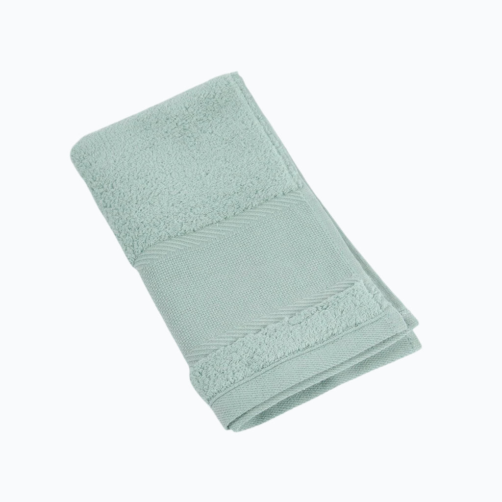 Guest Towel with Aida Embroidery Strip - 30x50 cm - Willow