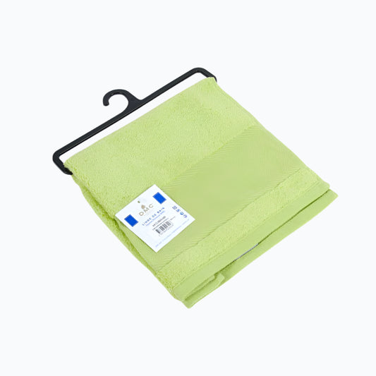 Guest Towel With Aida Embroidery Strip - 30x50 cm - Pistachio