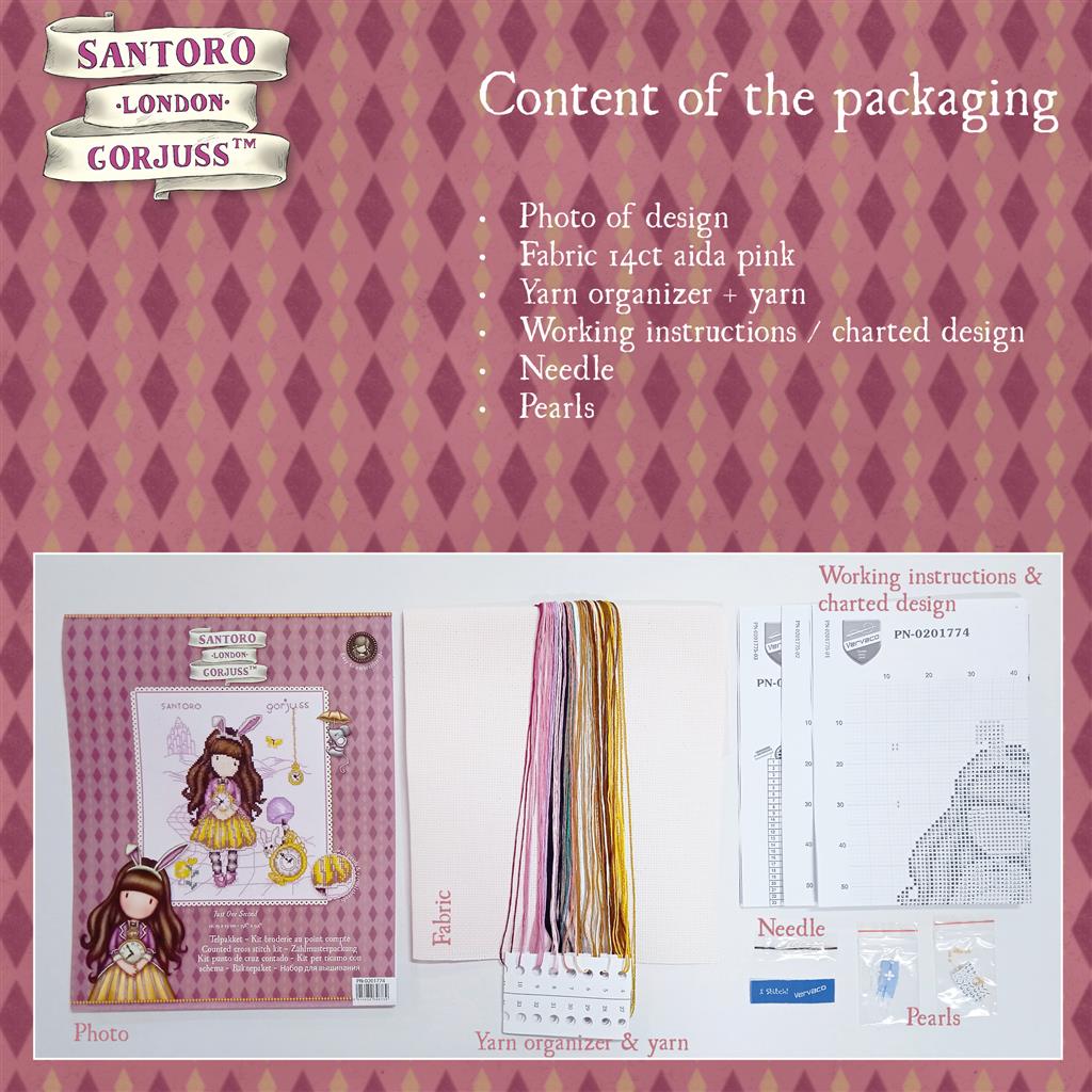 Kit de broderie - Gorjuss - Just One Second