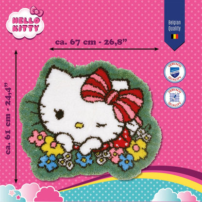 Kit de boutons Tapis de boutons - Hello Kitty Fleur Mignonne PN-0205257