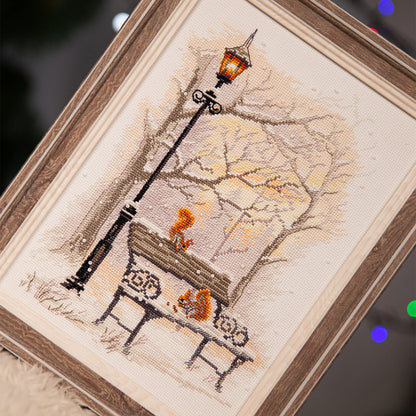 Embroidery Kit - In The Winter Park M-420