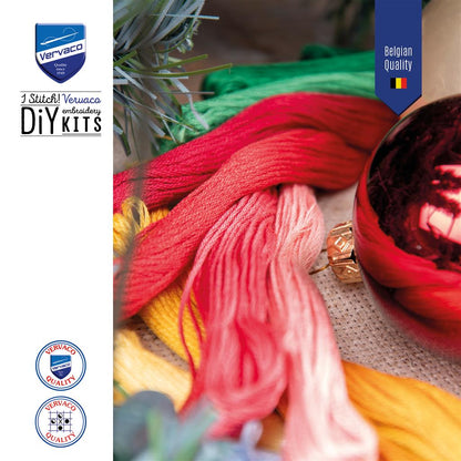 Kit de broderie au point de croix compté SSA 2025/3 - Édition Avent