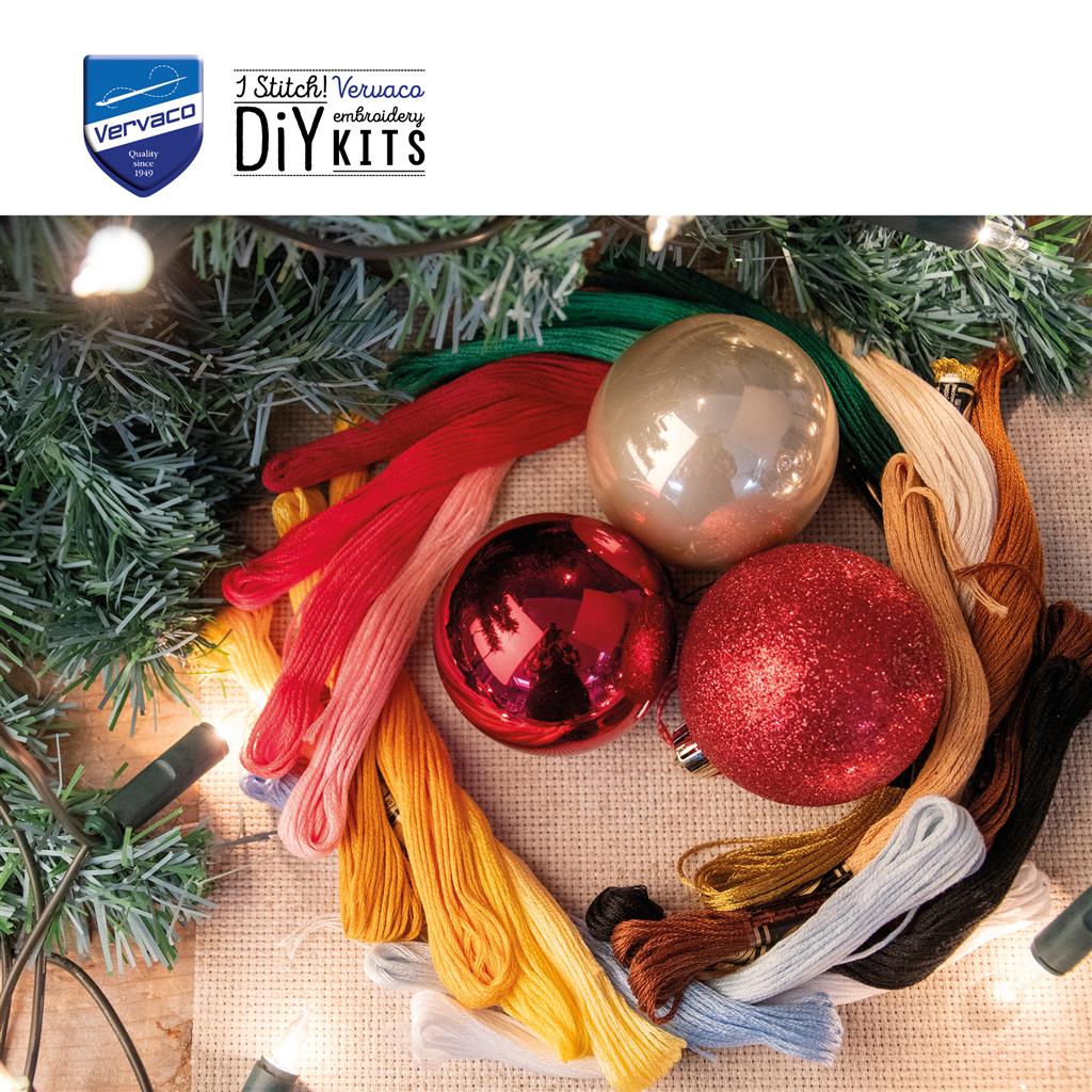 Kit de broderie au point de croix compté SSA 2025/3 - Édition Avent