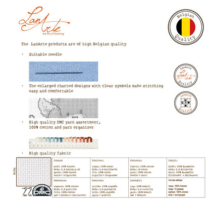 Borduurpakket - Telpakket Kit SSA 2026/2 - Lente Editie