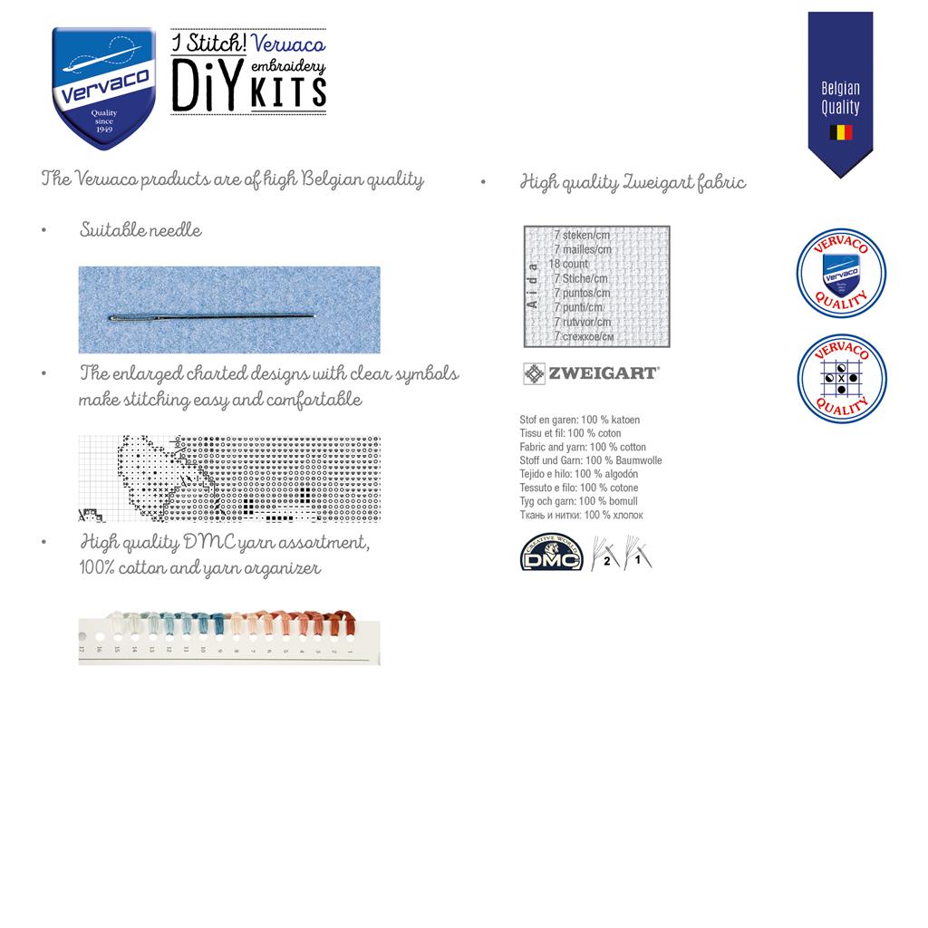 Embroidery Kit - Counted Cross Stitch Kit SSA 2026/1 - Spring Edition
