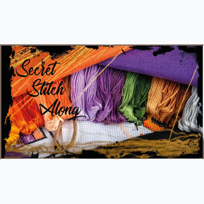Kit de Broderie Point de Croix - Kit à Compter SSA 2026/4 - Édition Halloween
