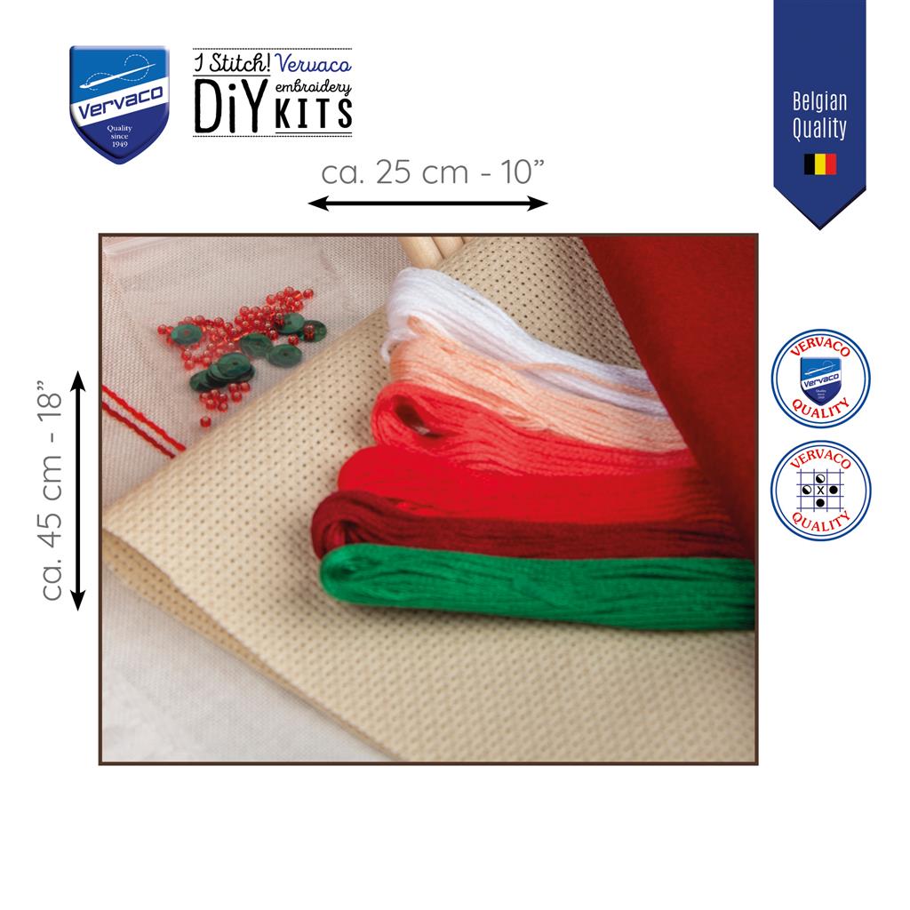 Kruissteek Borduurpakket - Telpakket Kit SSA 2026/5 - Kerst Editie PN-0247186