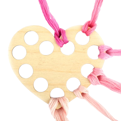 Yarn Holder - Heart