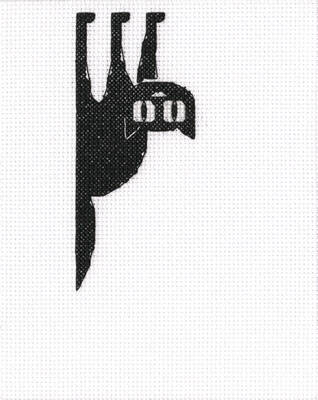 Embroidery Kit - Among Black Cats 2