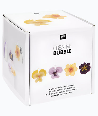 DIY Crochet Kit - Sponges "Spring Flowers" (Creative Bubble)