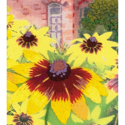 Embroidery Kit - Rudbeckia In The Garden