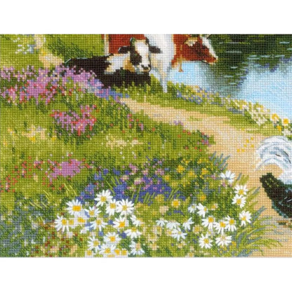 Embroidery kit - By The River