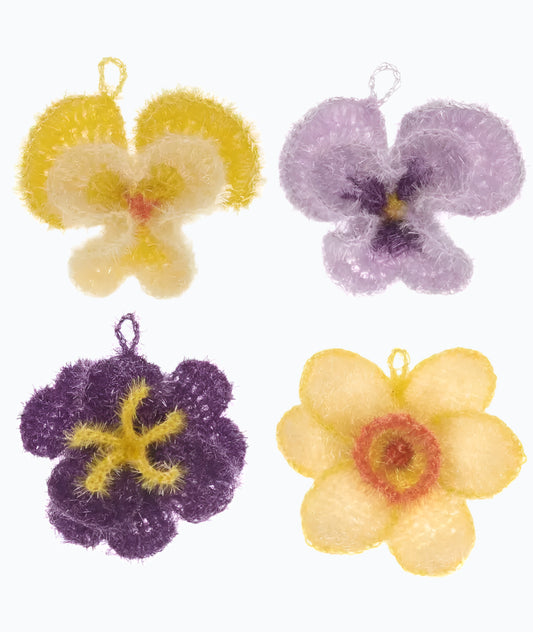 DIY Haakpakket - Sponzen "Lentebloemen" (Creative Bubble)