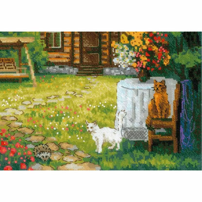 Embroidery kit - Country House