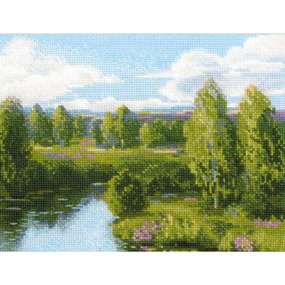 Embroidery kit - By The River