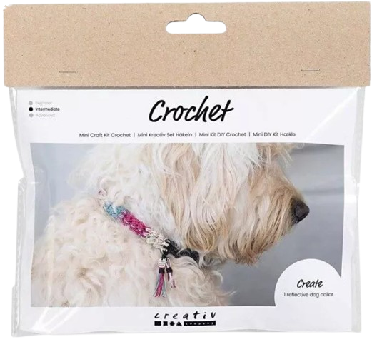 DIY Crochet Kit - Reflective Dog Collar