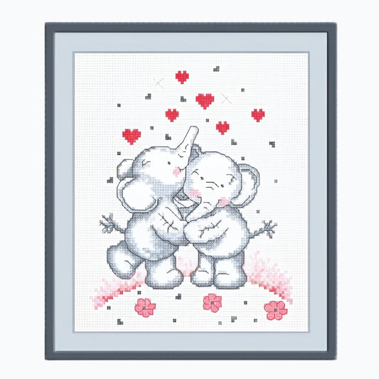 Embroidery kit - Elephants