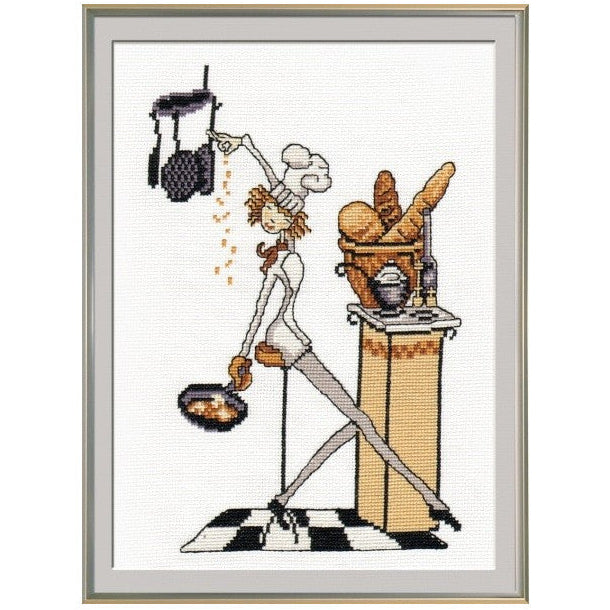 Embroidery kit - Cook S519