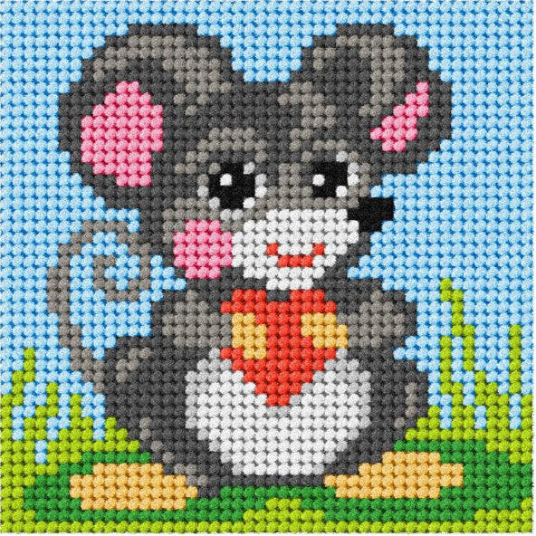 Borduurpakket Voor Kinderen - Muis SA6729