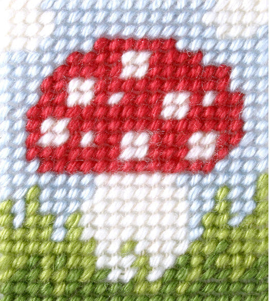 Kit de broderie pour enfants - Champignon SA9718