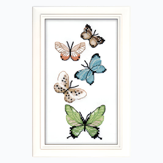 Embroidery kit - Butterflies
