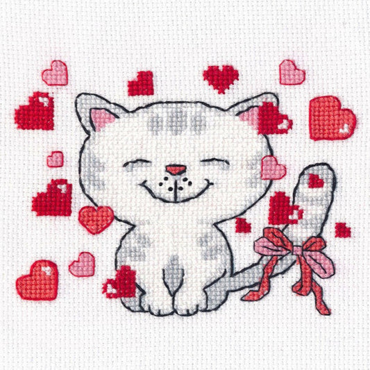 Embroidery kit - Kiss Me