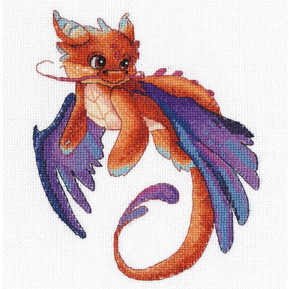 Kruissteek Borduurpakket - Dragon-2 S1555