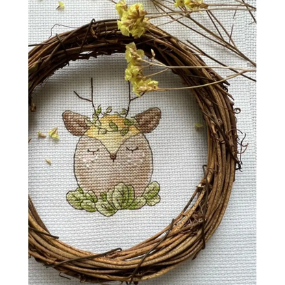 Kruissteek Borduurpakket - Spring Trio SANV-45