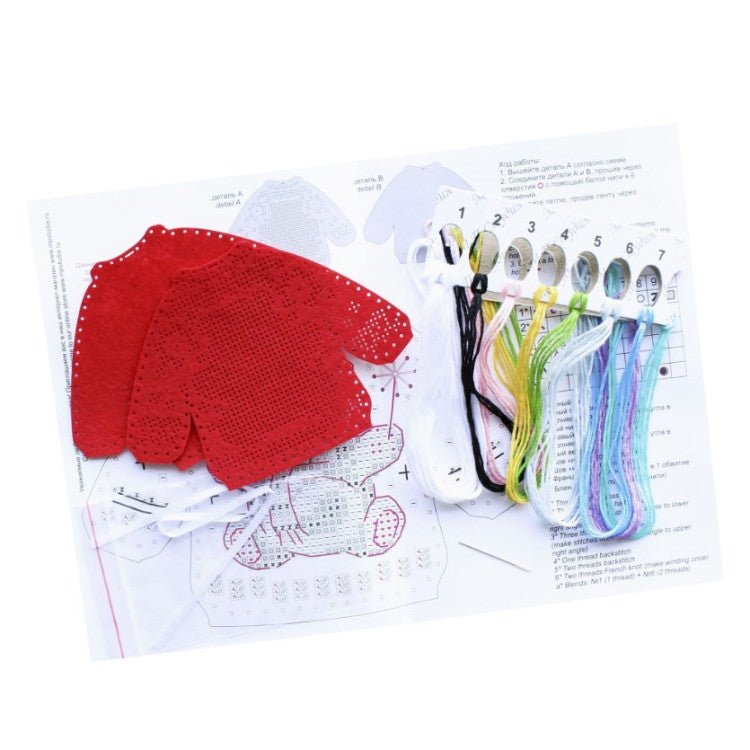 Embroidery Kit Christmas Tree Ornament - Favorite Sweater ST-1019