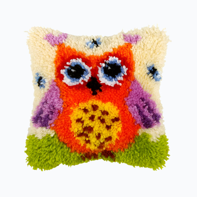 Button package cushion - Owl SA4007
