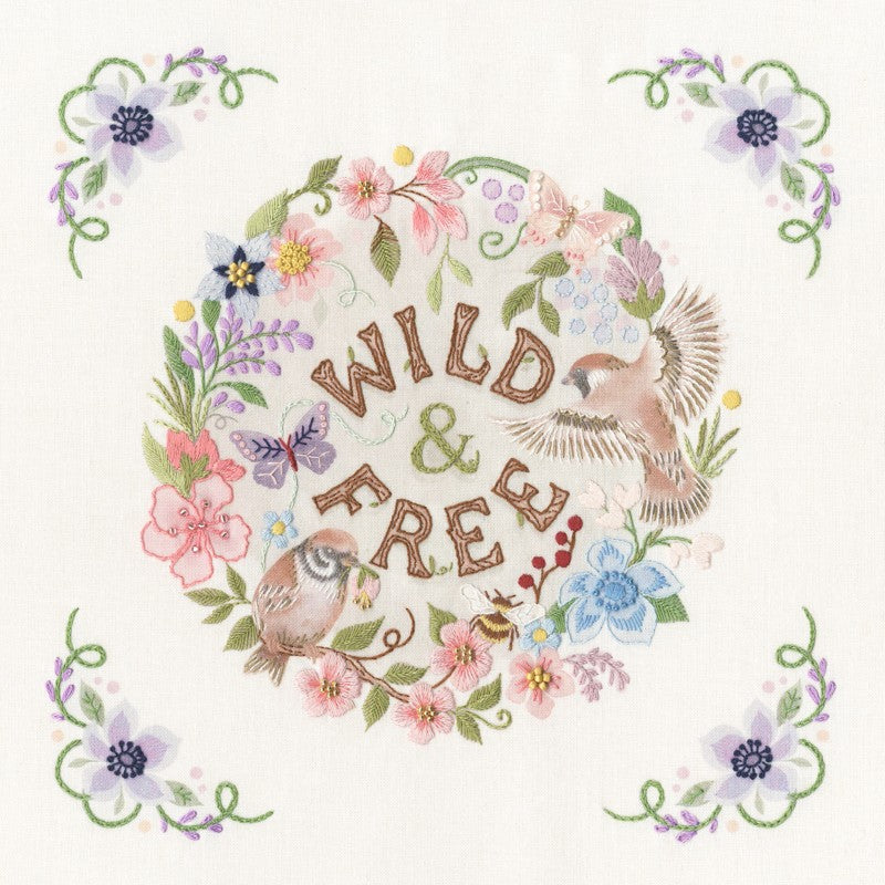 Embroidery Kit - Wild and Free