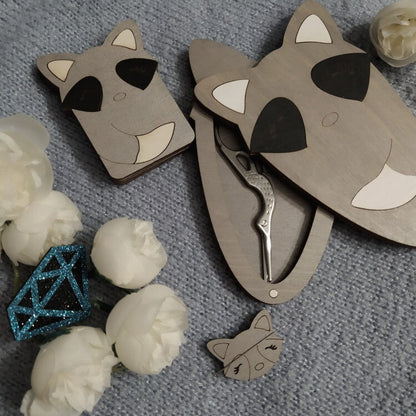 Scissors Box - Raccoon